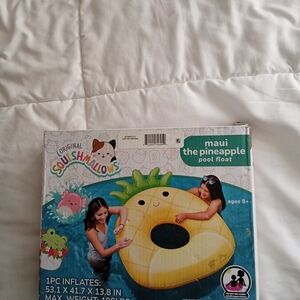 Squishmallows Yellow Pineapple Pool Float
